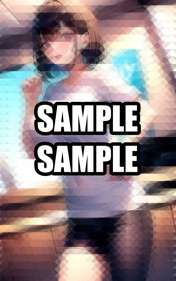 サンプル画像2:パツパツTシャツ美女イラスト集(ぽっけぽけ) [d_513740]