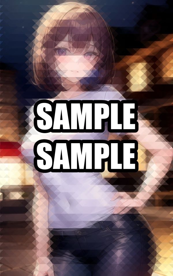 サンプル画像4:パツパツTシャツ美女イラスト集(ぽっけぽけ) [d_513740]