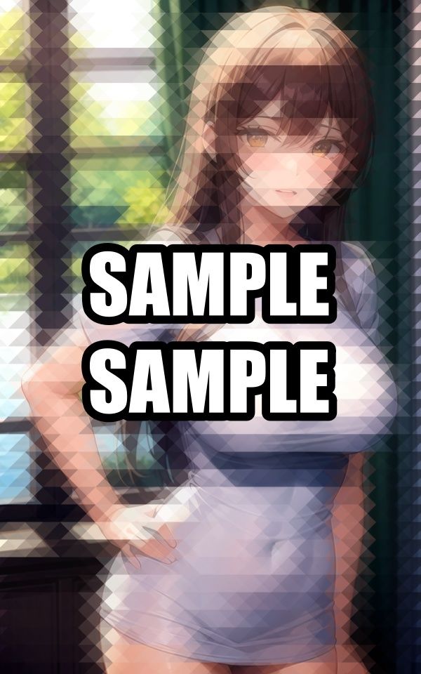 サンプル画像5:パツパツTシャツ美女イラスト集(ぽっけぽけ) [d_513740]