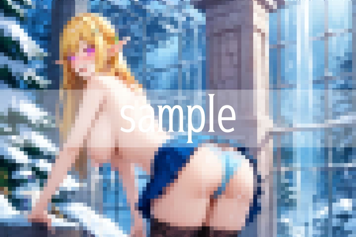 サンプル画像5:Hな獣人…エルフのミルク飲み放題の村(ペニーボム) [d_513859]