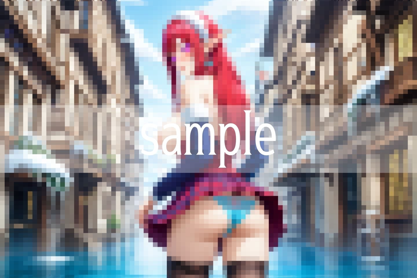 サンプル画像6:可愛いパンツのエルフたちのパンチラ写真(ぱんぱんぼうぼう) [d_513868]