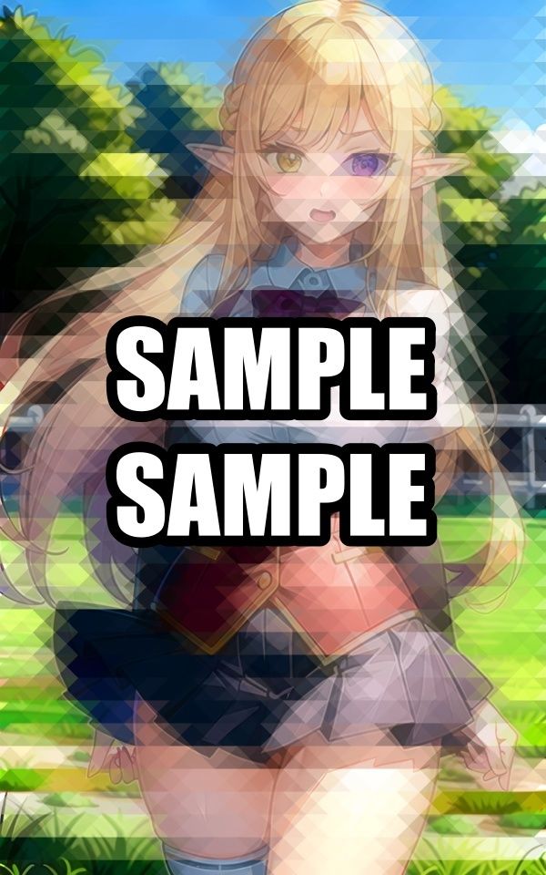 制服姿のエルフさん 画像1