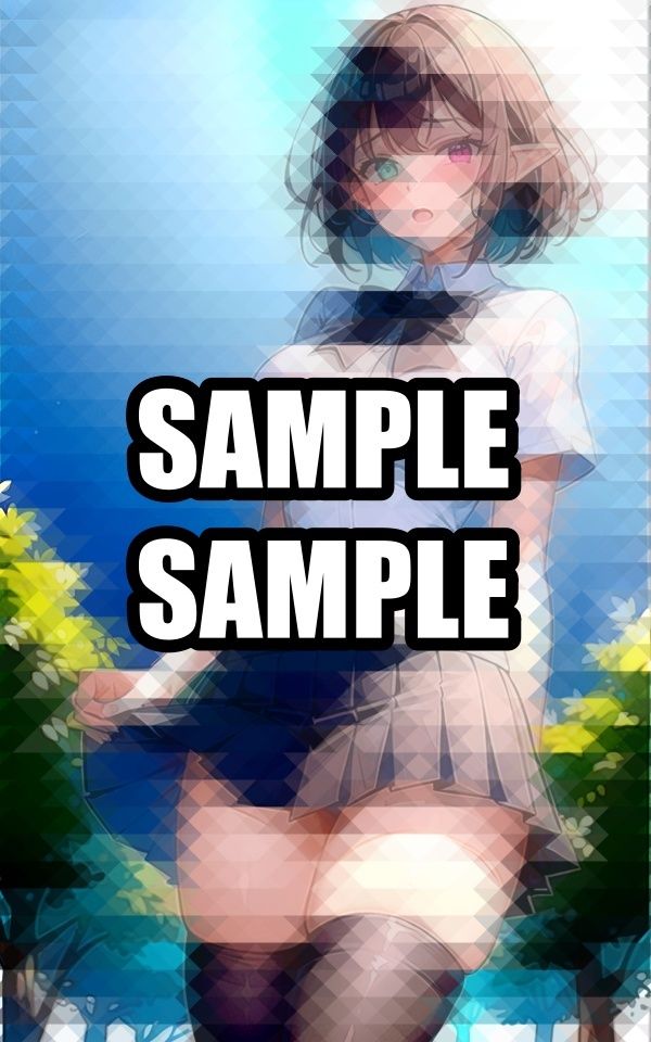 制服姿のエルフさん 画像5