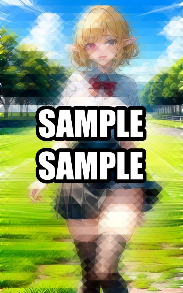 制服姿のエルフさん 画像7