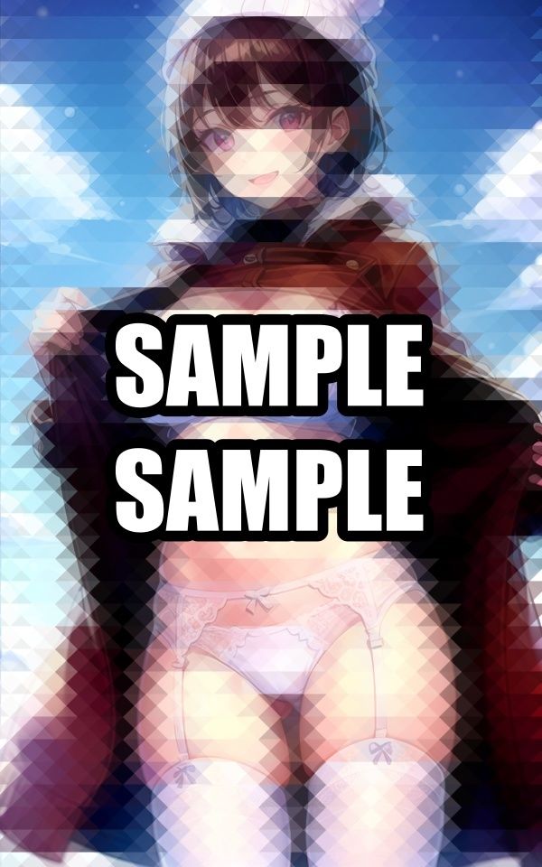 サンプル画像1:冬の日の下着美女イラスト集(あらたると) [d_514412]