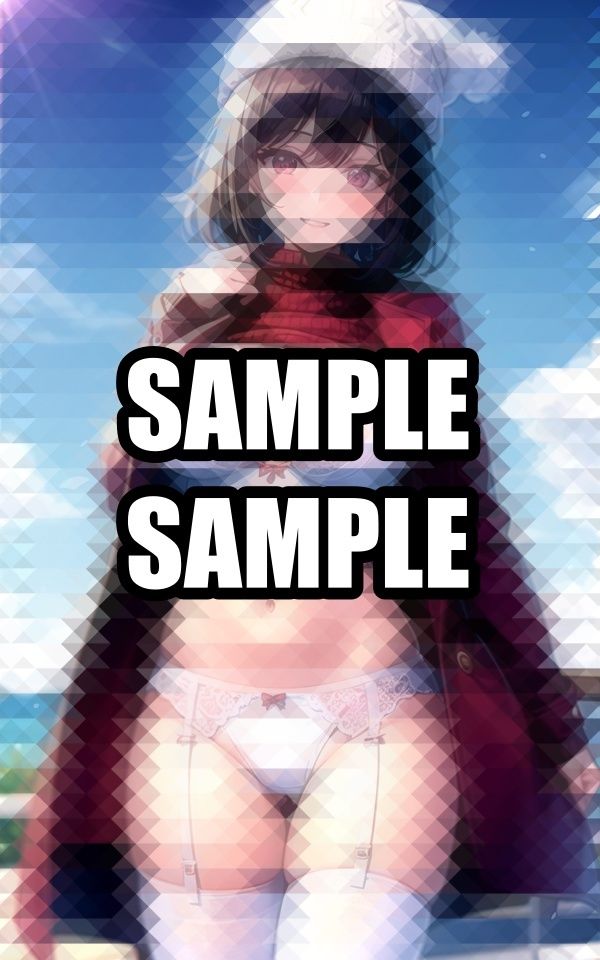 サンプル画像4:冬の日の下着美女イラスト集(あらたると) [d_514412]