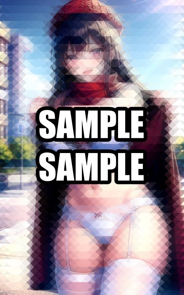 サンプル画像6:冬の日の下着美女イラスト集(あらたると) [d_514412]