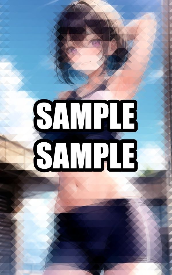 サンプル画像1:わき見せ陸上美女イラスト集(えしゃえしゃ) [d_514455]