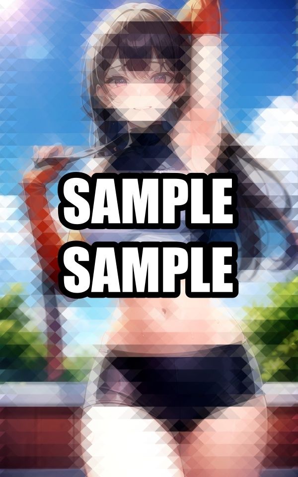 わき見せ陸上美女イラスト集 画像7