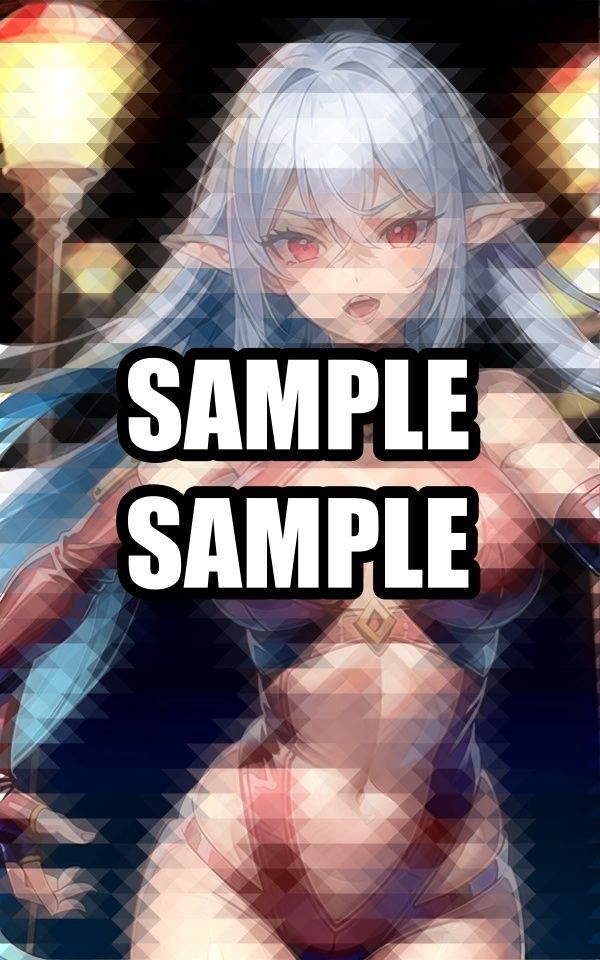 サンプル画像3:日焼けをしたエルフ美女イラスト集(あらたると) [d_514471]