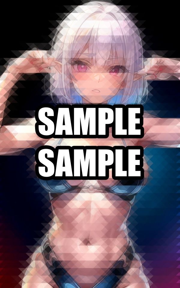 サンプル画像6:日焼けをしたエルフ美女イラスト集(あらたると) [d_514471]