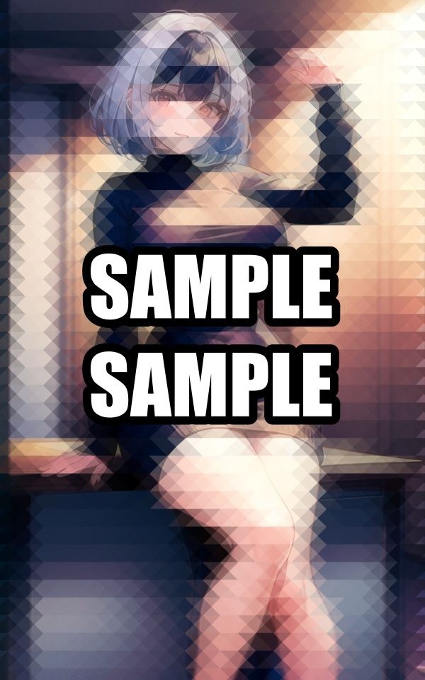 サンプル画像2:セーターワンピース美女イラスト集(あらたると) [d_514491]