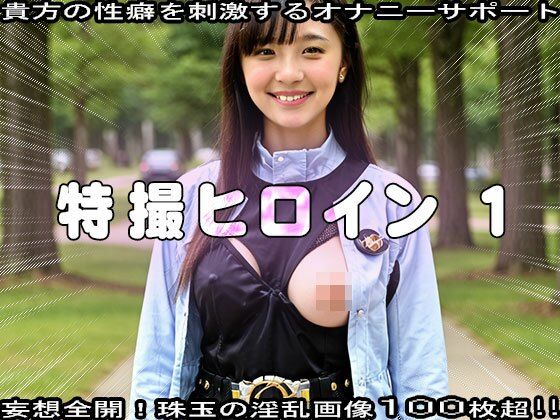 特撮ヒロインたちの野外露出パトロール 1 画像1