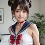 セーラー戦士コスプレでエッチ