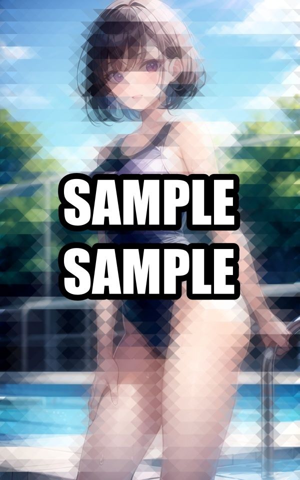 あこがれのあの子のスク水姿 画像5