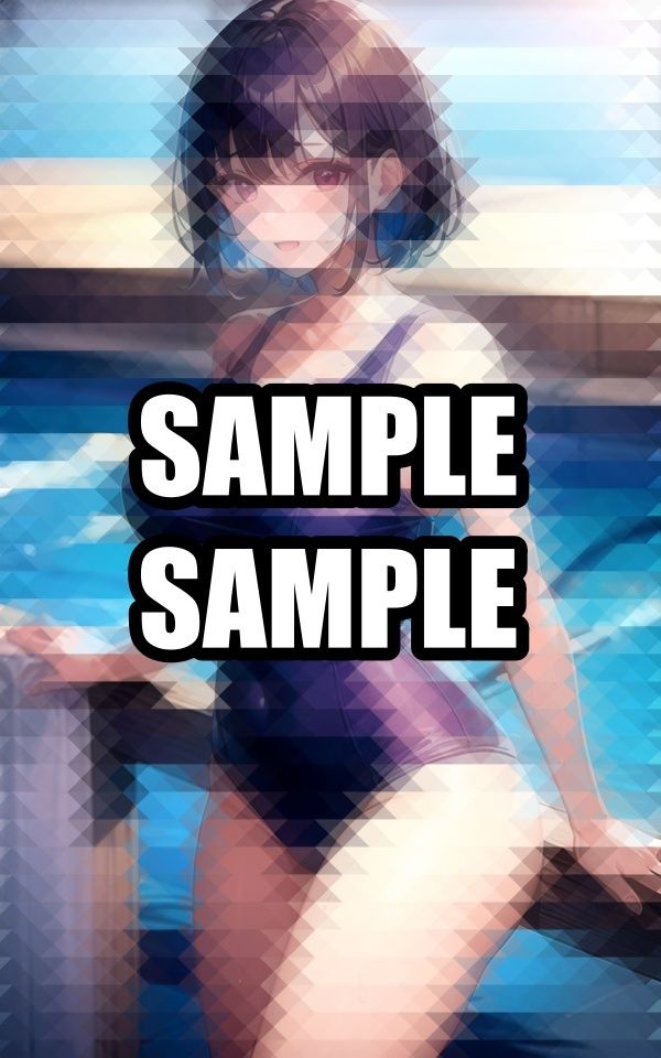 あこがれのあの子のスク水姿 画像7