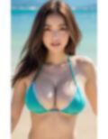【美女名録】vol2.5  真夏のビーチでクール巨乳美女202枚  【AIグラビア写真集】 画像5