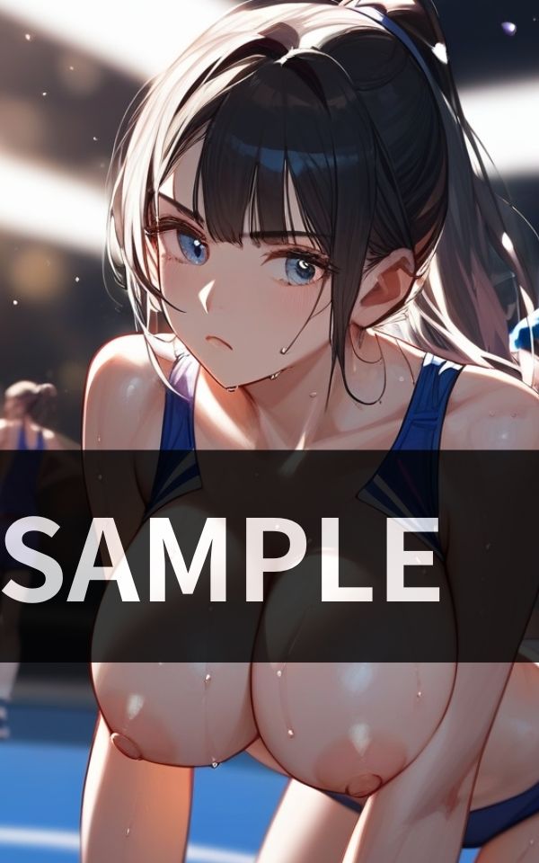 サンプル画像1:スポーツ女子 本番前の 本気ストレッチ(キュートダーリン) [d_515881]