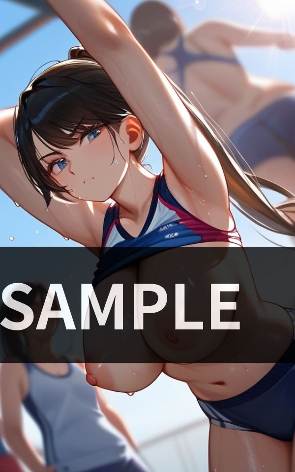 サンプル画像5:スポーツ女子 本番前の 本気ストレッチ(キュートダーリン) [d_515881]