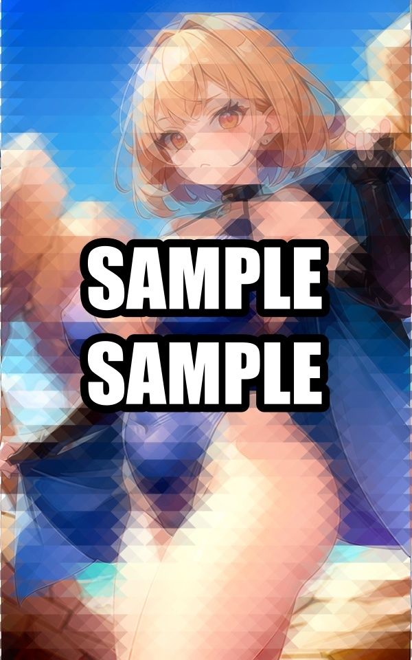 むっちり美女の水着グラビアイラスト集 画像2