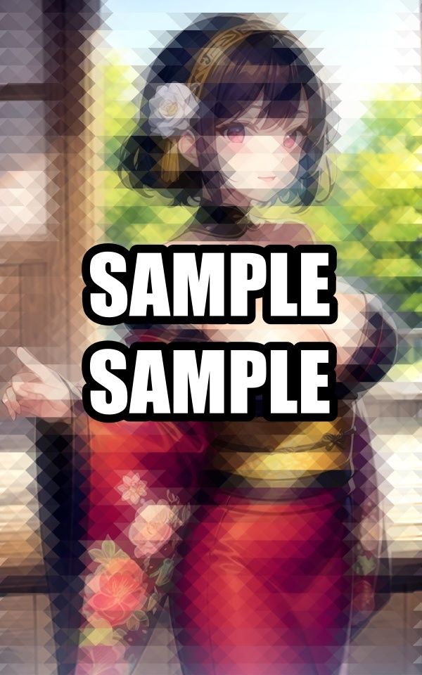 着物美女の横顔 画像1