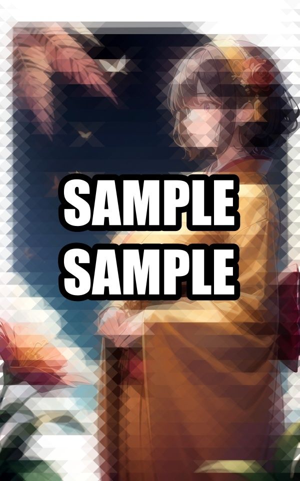 着物美女の横顔 画像2