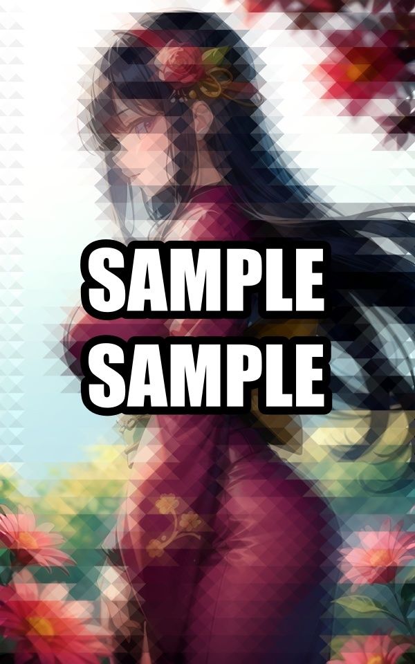 着物美女の横顔 画像7