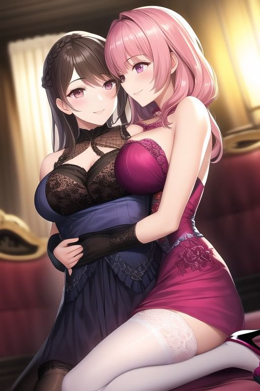 えちえち百合百合なお嬢様姉妹 画像8