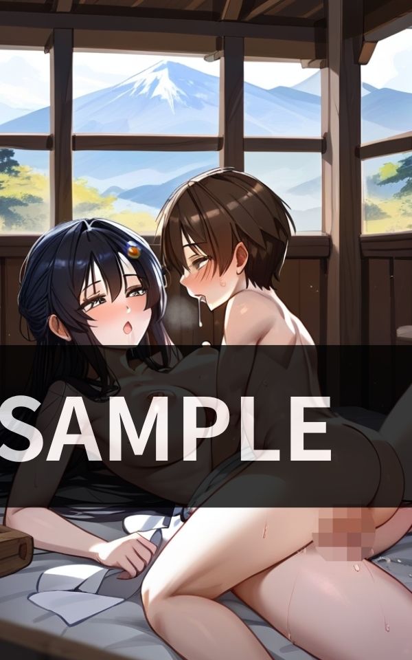 サンプル画像3:母とエッチすることは そんなに変ですか？(セクシングリーン) [d_516764]