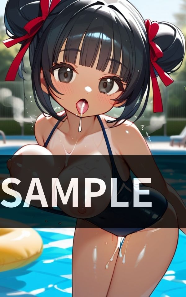 中国人少女 市民プールで 全員フェラチオしちゃった事件 画像1