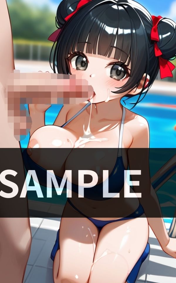 サンプル画像2:プールで 抜き抜き アルバイト(花恋スイート) [d_516783]