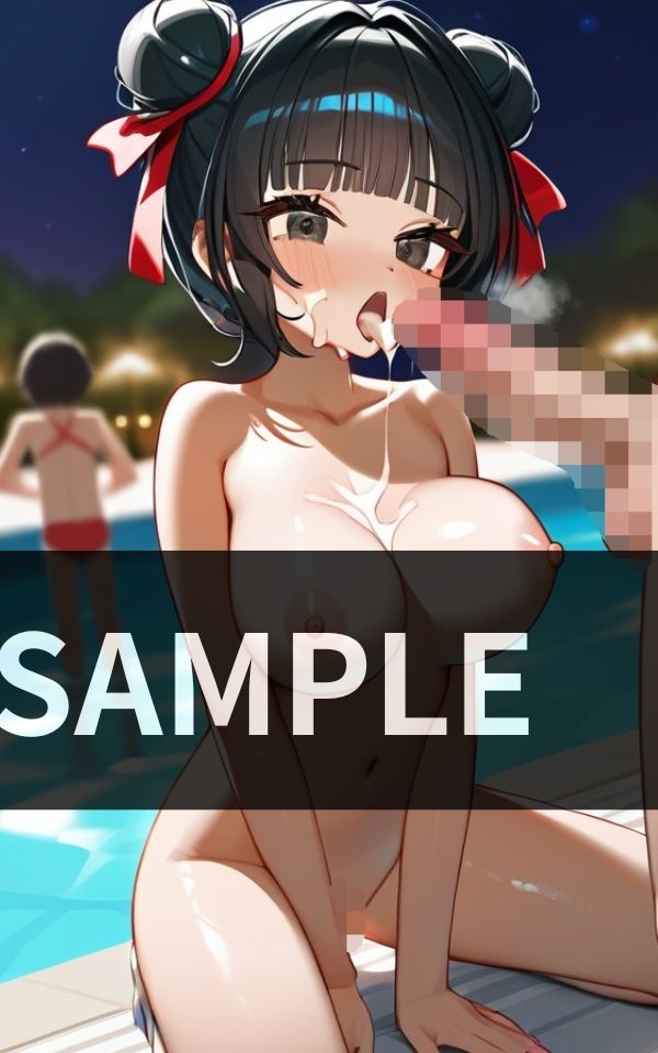 サンプル画像4:プールで 抜き抜き アルバイト(花恋スイート) [d_516783]