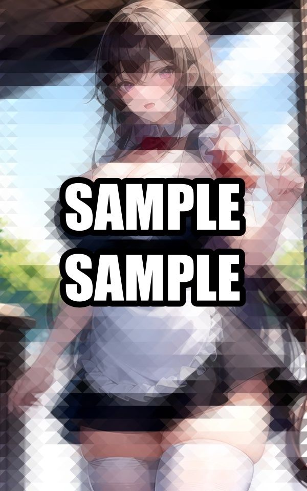 はちきれそうなウェイトレス美女イラスト集 画像8