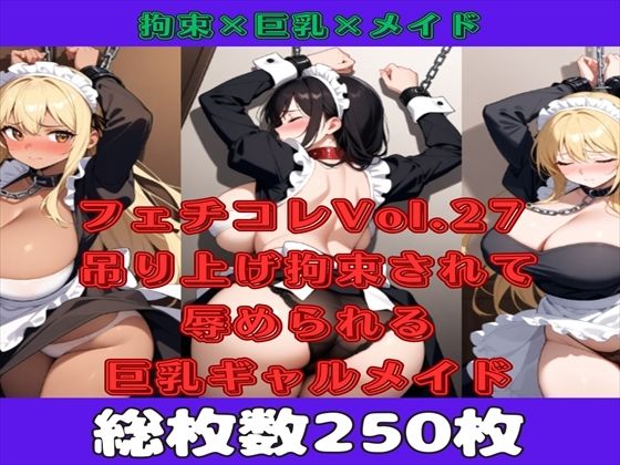 【【微エロ】フェチコレVol.27 吊り上げ拘束されて辱められるメイド（黒髪＆ギャル）【総枚数250枚】】満点星