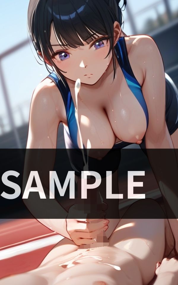 サンプル画像1:体育会系女子の握力 キツーい手コキで 秒で抜かれる(ラフランジェリー) [d_517277]