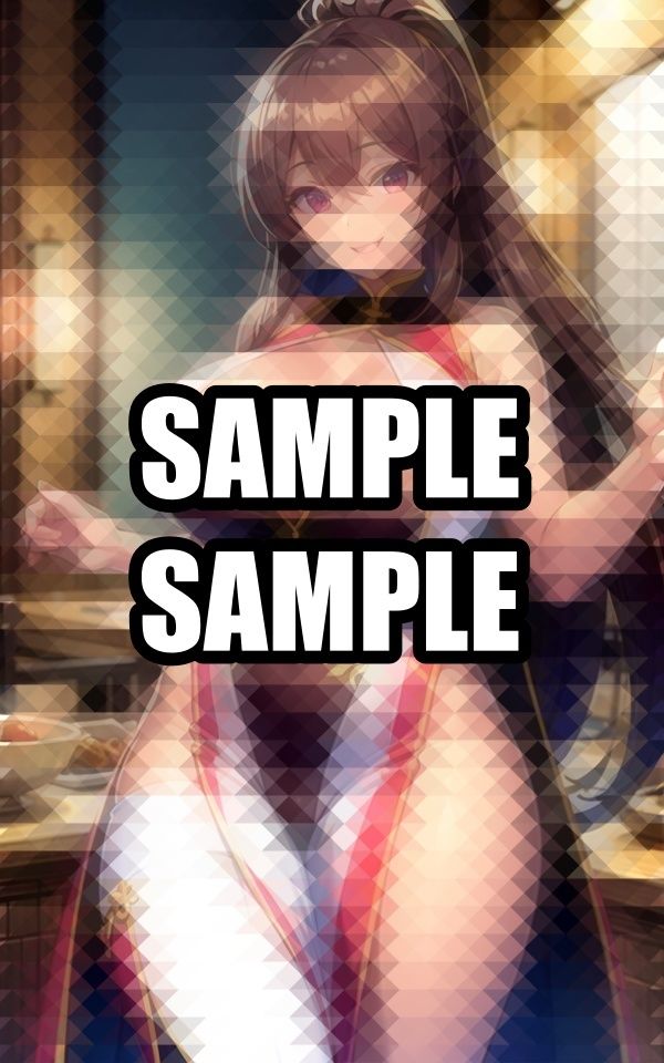 日焼けした健康的なチャイナ服美女イラスト集 画像7