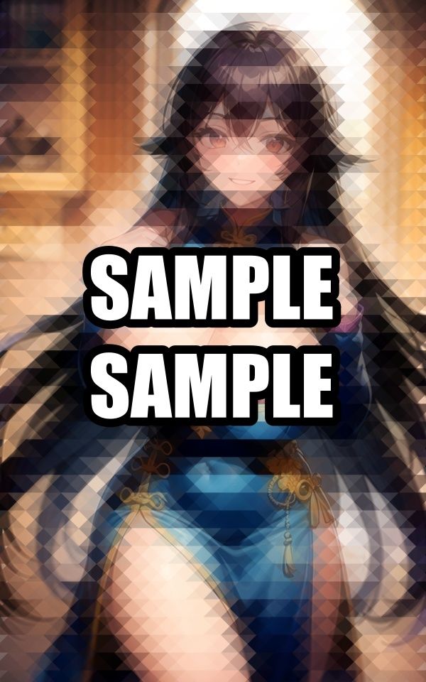 日焼けした健康的なチャイナ服美女イラスト集 画像8