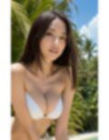 【美女名録】vol3.5  真夏のビーチでクール巨乳美女202枚  【AIグラビア写真集】 画像2