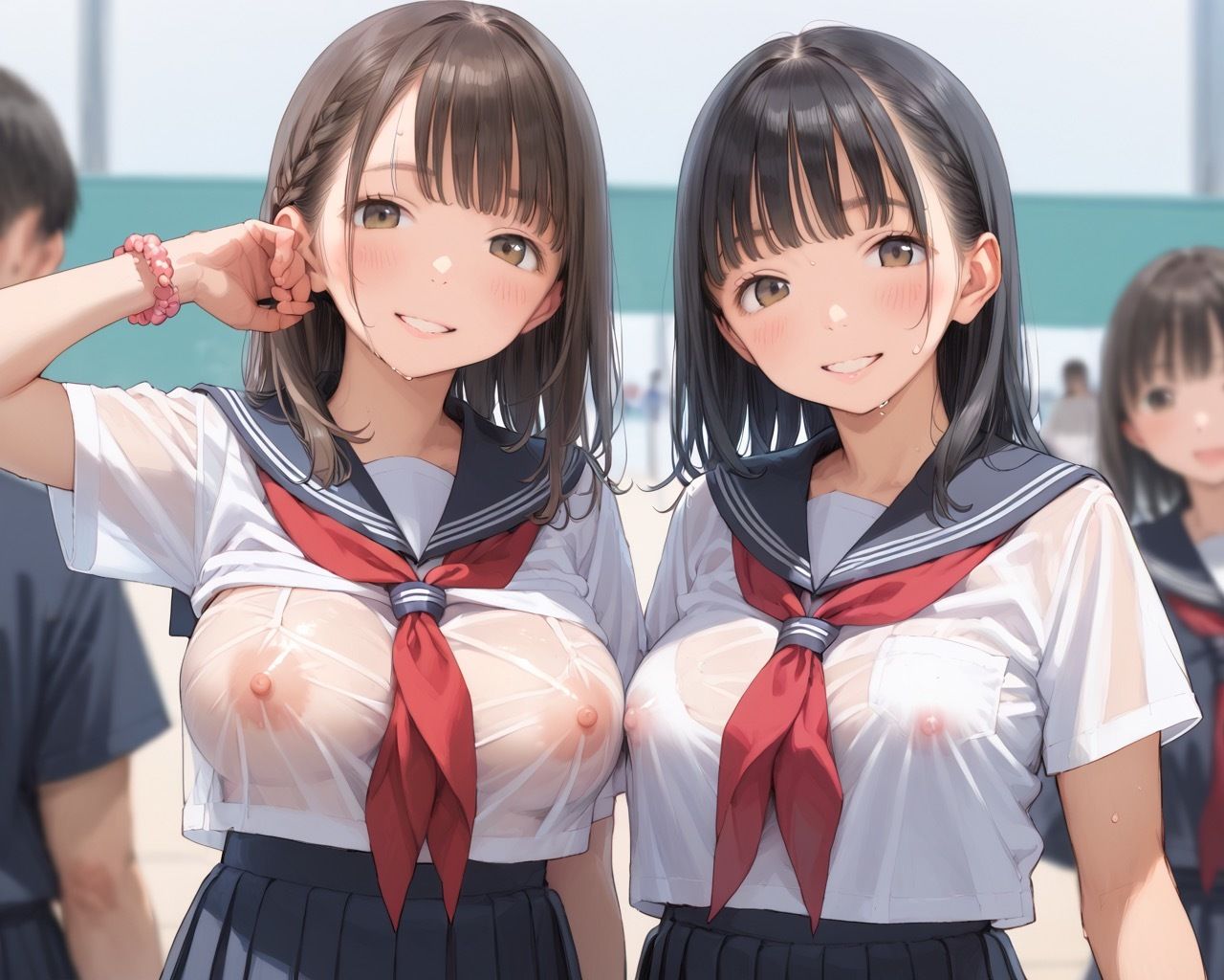先生のおち??ぽいただいちゃいます 画像6