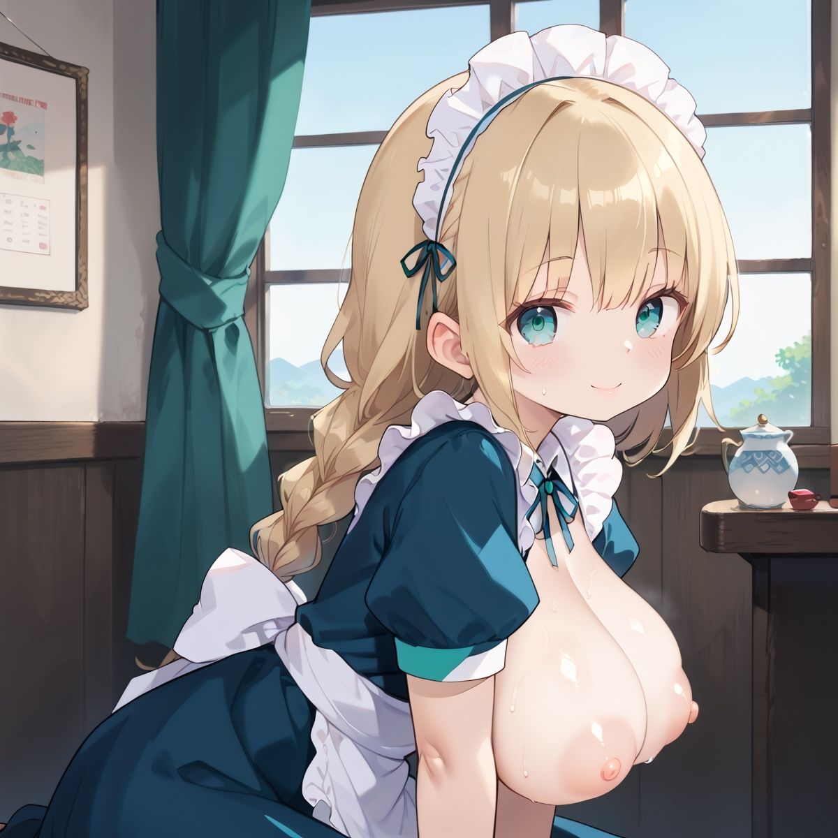 サンプル画像1:サブスク巨乳メイドでQOL爆上がりしましたpart.1(しおあず) [d_518304]