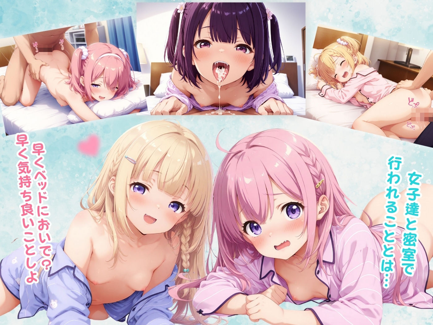 ハチャメチャ☆セックス日記♪ 〜今日はパジャマパーティー！〜_4