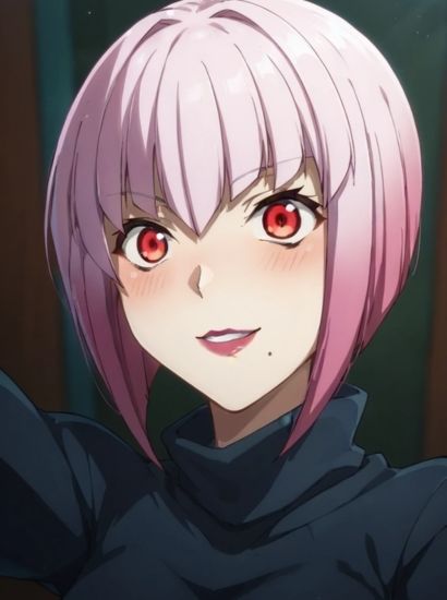 サンプル画像1:血界戦線のギリカから送られてきた自撮り写真(自撮りサークル  イカスミ工房) [d_519027]