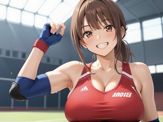 巨乳アスリートの姉は性欲も超一流 画像1