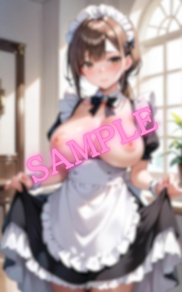 サンプル画像3:24時間いつでも交尾OKの巨乳メイド【即挿入のためにパンツは禁止】(丸見えクラブ4) [d_519264]