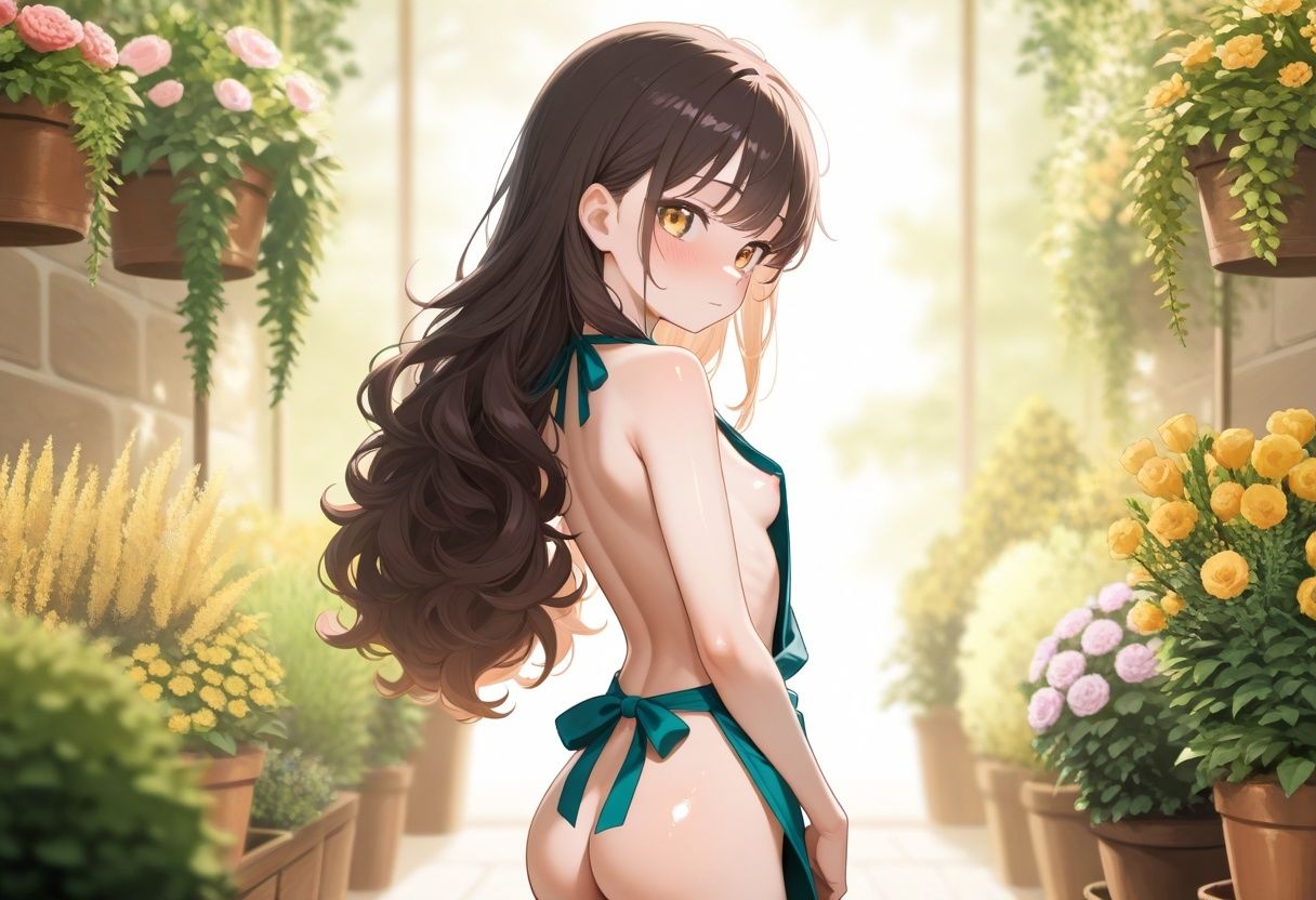 つるぺた女子たちのえっちな職業体験～お花屋さん編～...4