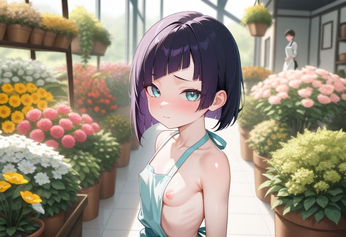 つるぺた女子たちのえっちな職業体験～お花屋さん編～...6