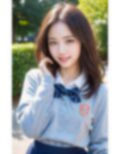 AI×美女×制服×公園 画像2