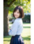 AI×美女×制服×公園 画像5