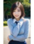 AI×美女×制服×公園 画像8