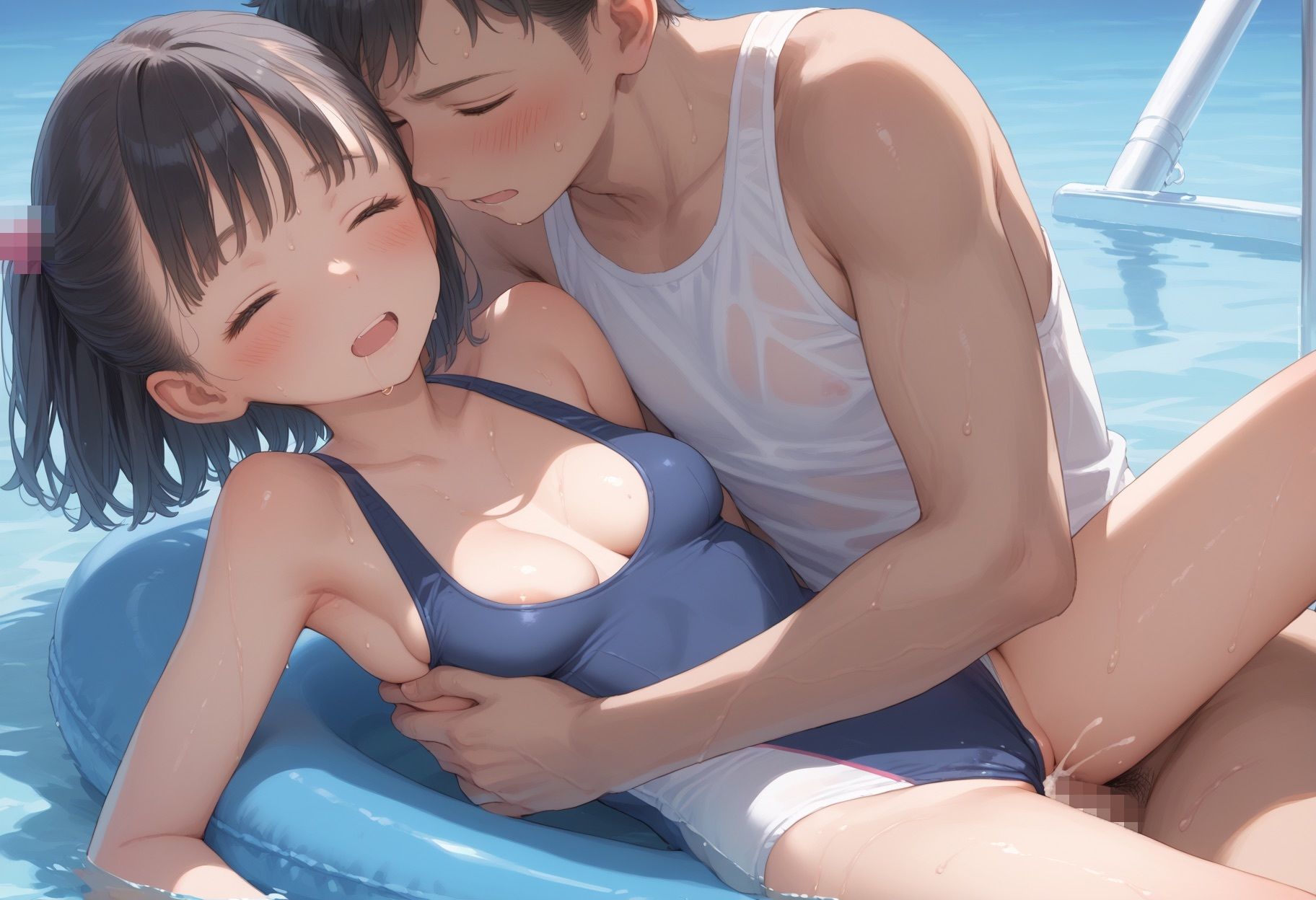 性育学園 ちっぱい女子校生 よくぼうとろり エロ画像10